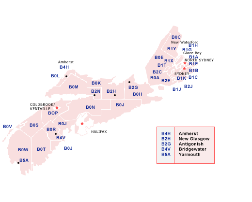 FSA Codes By Nova Scotia Moving Tools TopMoving ca